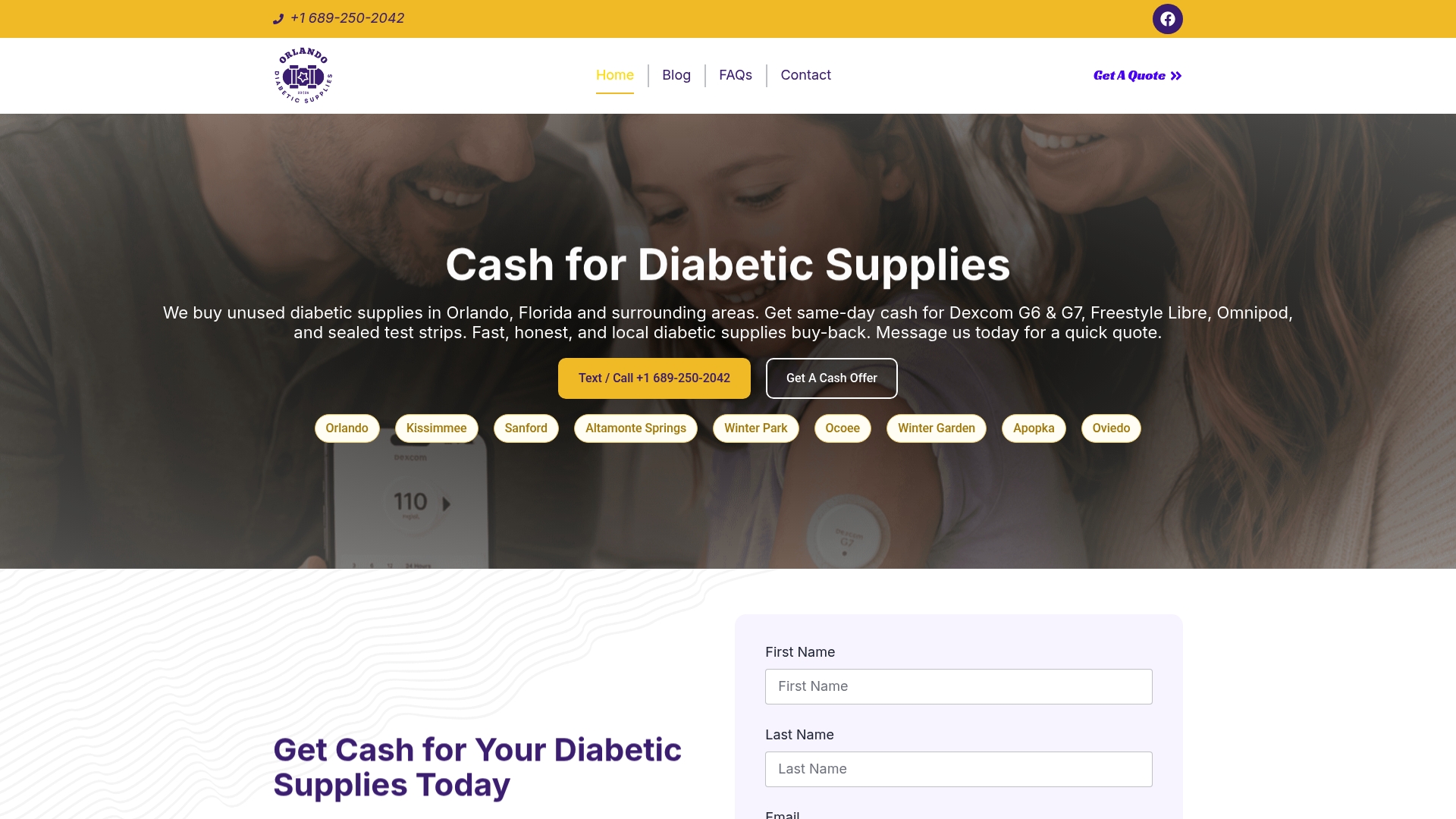Orlando Diabetic Supplies Buyback