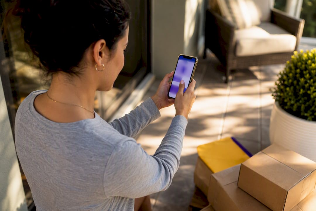 Seller photographing sealed diabetic supplies